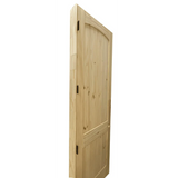 18 in x 96 in Knotty Pine Prehung Interior Door