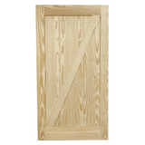 42" Z Clear Pine Interior Barn Door