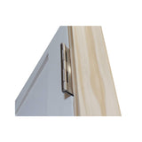 2/0 X 6/8 White 1-Panel Shaker Solid Core Primed MDF Prehung Interior Door