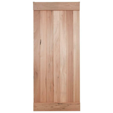 36" Walnut Interior Barn Door | Full