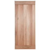 36" Walnut Interior Barn Door | Full