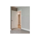 Losa para puerta interior de MDF con imprimación de núcleo sólido de 2 paneles, estilo Shaker, color blanco, de 24 pulg. x 6 pies 8 pulg.