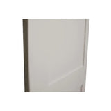 18 in. x 6 ft. 8 in. White Shaker 2-Panel Solid Core Primed MDF Interior Door Slab