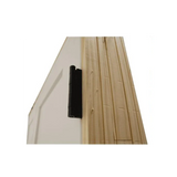 32 in x 80 in Shaker 5 Lite Solid Core Primed MDF Prehung Interior Door