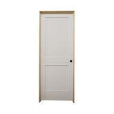 3 ft. x 6 ft. 8 in. White 2-Panel Shaker Solid Core Primed MDF Prehung Interior Door