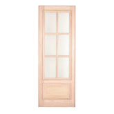 3 ft. x8 ft. Exterior Mahogany Door Slab 6 Lite
