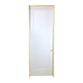 3 ft. x 8 ft. White 1-Panel Shaker Solid Core Primed MDF Prehung Interior Door