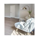 36 in x 80 in White Shaker 2-Panel Solid Core Primed MDF Interior Door Slab