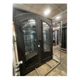 Cielo 6 ft. x 8 ft. Wrought Iron Prehung Front Double Door