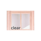 3/0 x 8 ft. Craftsman Exterior Mahogany Prehung Single Door with 8 Lites