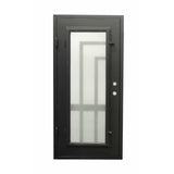 Oslo 3 ft. x 6 ft. 8 in. Exterior Single Wrought Iron Prehung Door