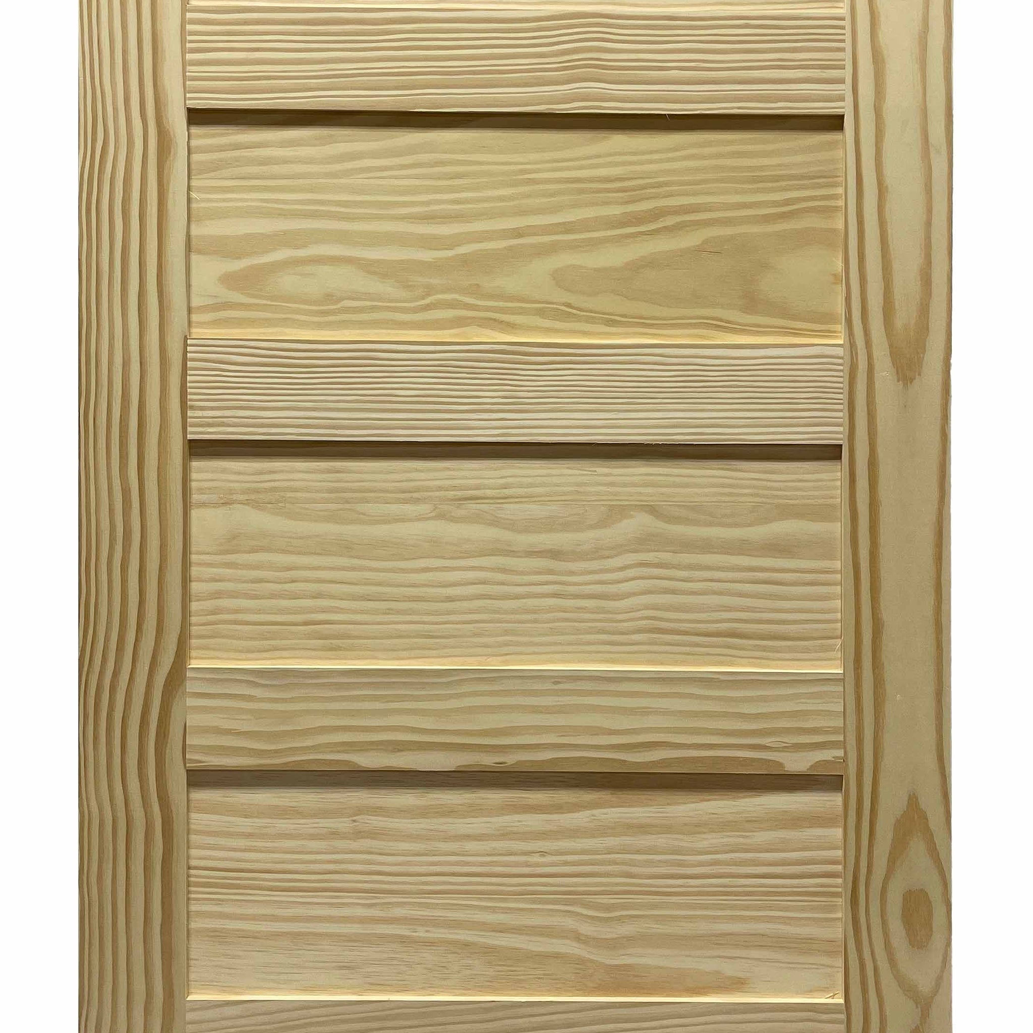 3 ft. x 6 ft. 8 in. Shaker 5-Panel Pine Interior Door Prehung