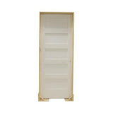 18 in. x 6 ft. 8 in. Shaker 5-Panel Solid Core Primed MDF Prehung Interior Door