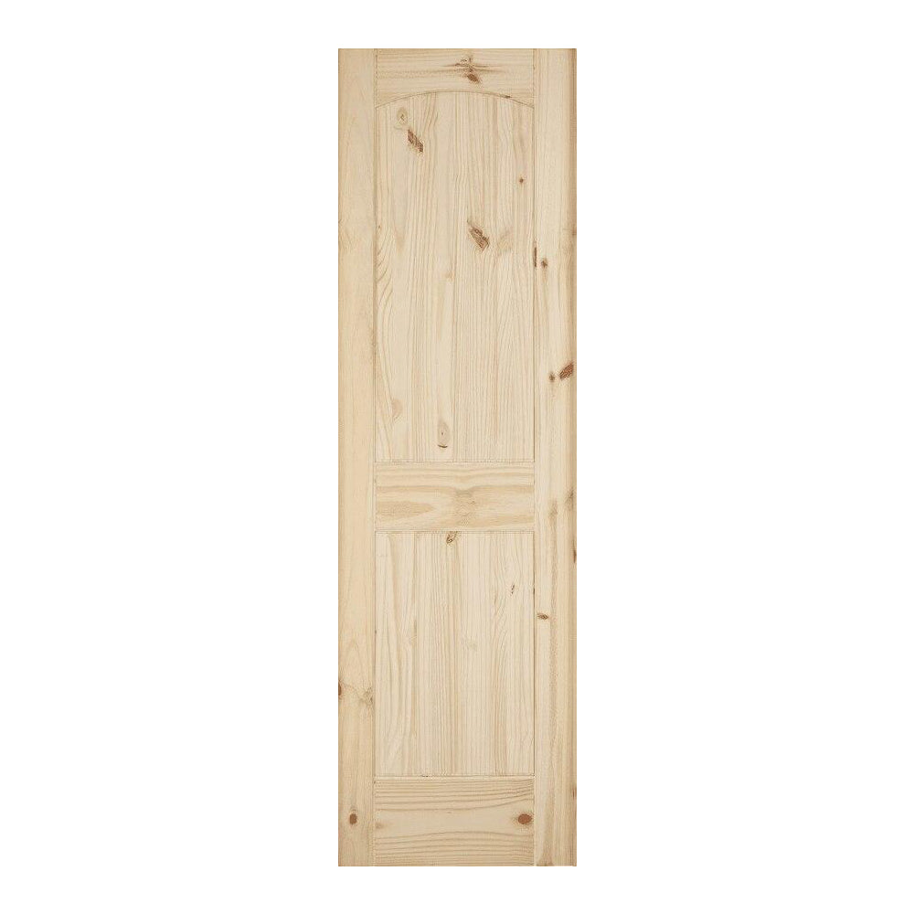 18 in. x 80 in. Cheyenne Knotty Pine Solid Core Interior Door Slab