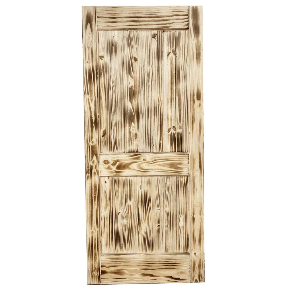 36"x84" 2 Panel Burned Barn Door