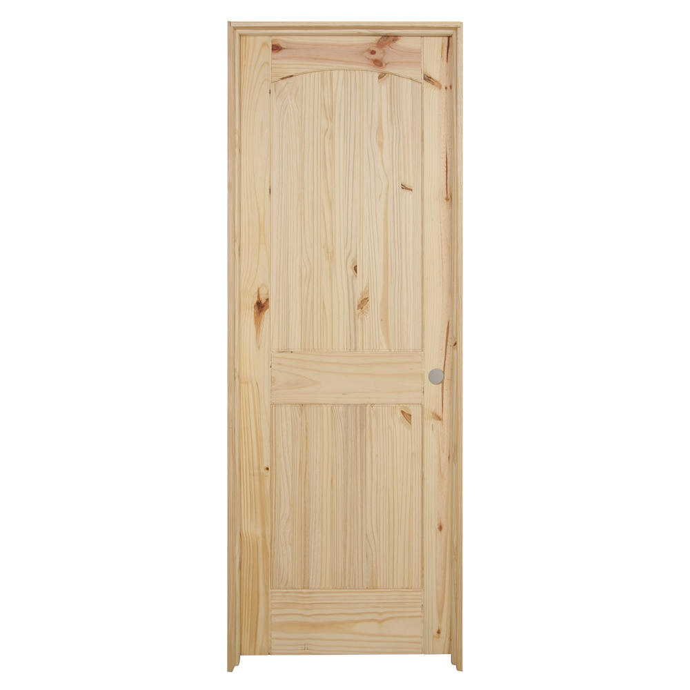 28 in x 80 in Cheyenne Knotty Pine Interior prehung Door