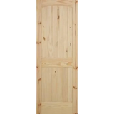 28 in. x 80 in. Cheyenne Knotty Pine Solid Core Interior Door Slab