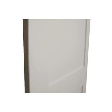32 in x 80 in White Shaker 2-Panel Solid Core Primed MDF Interior Door Slab