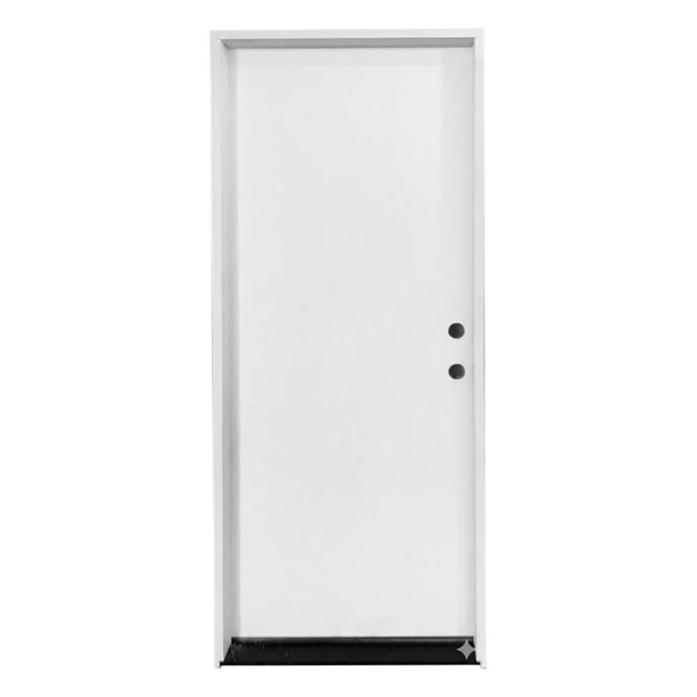 2/6x6/8 Flush Fire Rated Exterior Prehung Door