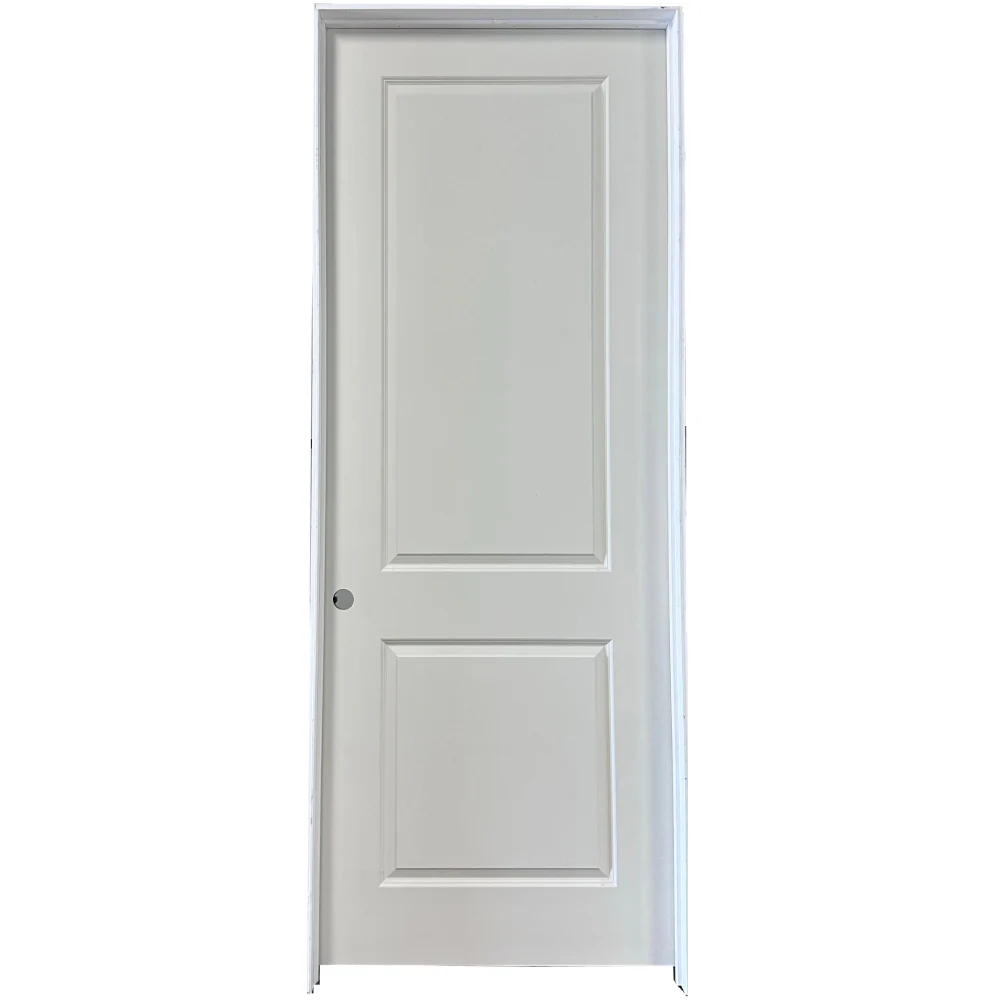 36 in. x 96 in. 2 Panel Primed 20 Min. Fire-Rated House-to-Garage Single Prehung Door