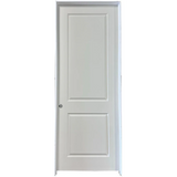 36 in. x 96 in. 2 Panel Primed 20 Min. Fire-Rated House-to-Garage Single Prehung Door