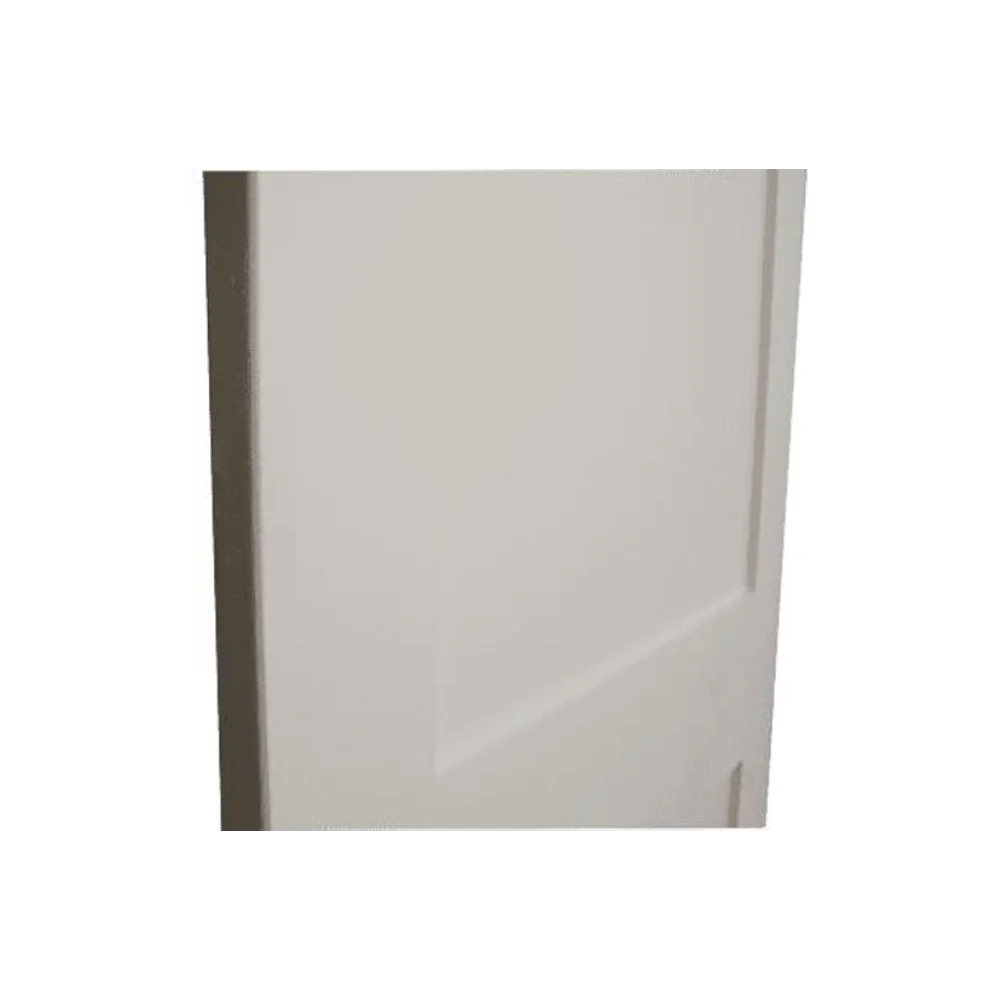 28 in x 80 in White Shaker 2-Panel Solid Core Primed MDF Interior Door Slab