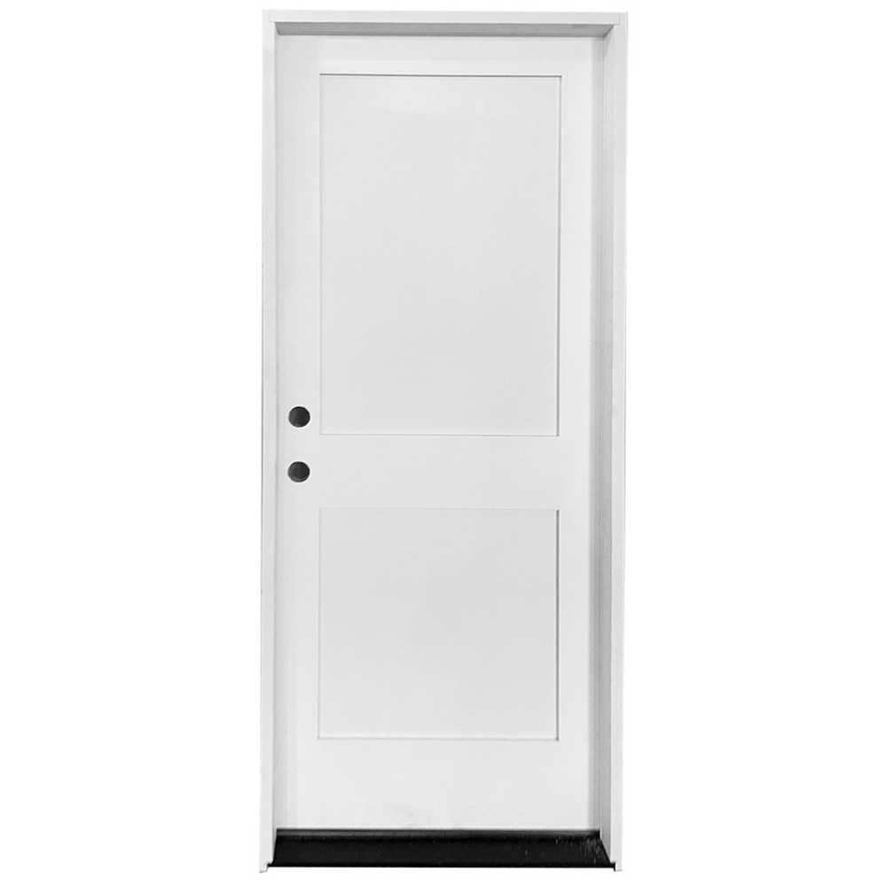 2-8x6-8-primed-2-panel-fire-rated-exterior-prehung-door
