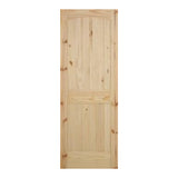 30 in. x 80 in. Cheyenne Knotty Pine Solid Core Interior Door Slab