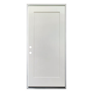 32 IN. x 79 IN. 1 Panel Primed 20 Min. Fire-Rated House-to-Garage Single Prehung Interior Door