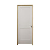 32 in. x 6 ft. 8 in. White 2-Panel Shaker Solid Core Primed MDF Prehung Interior Door