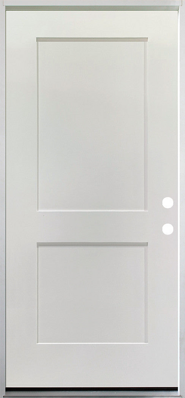 36 IN. x 79 IN. 2 Panel Primed 20 Min. Fire-Rated House-to-Garage Single Prehung Interior Door