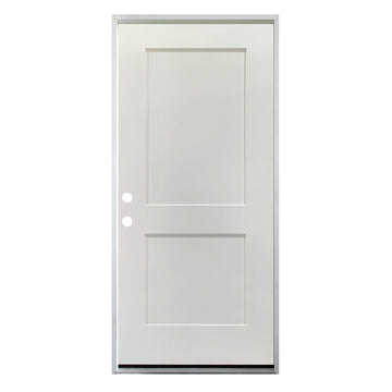 36 IN. x 79 IN. 2 Panel Primed 20 Min. Fire-Rated House-to-Garage Single Prehung Interior Door