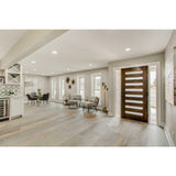 3 ft. x 6 ft. 8 in. Exterior Mahogany Door Slab Modern 8 Lite