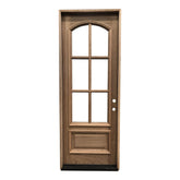 3 ft. x 8 ft. Exterior Mahogany Door Arched 6 Lite