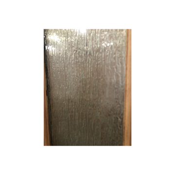 4/5x6/8 Exterior Mahogany Door with 4 Lites Without Trim and One Sidelight