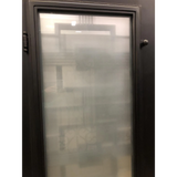 Malibu 3/0x6/8 Exterior Wrought Iron Prehung Single Door
