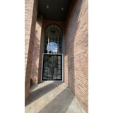 6/0x8/0 10 Lite French Exterior Wrought Iron Prehung Door