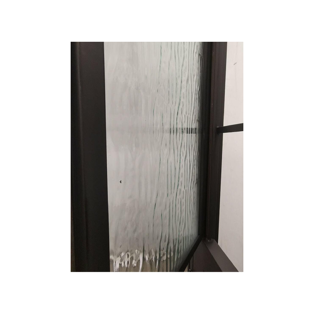 6ft. x 8ft. 6 Lite Double Wrought Iron Door