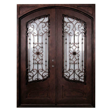 Audrey Wrought Iron Double Door