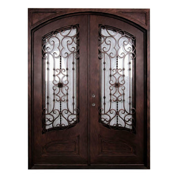 Audrey Wrought Iron Double Door