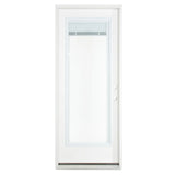 Masonite 2/8x6/8 Primed Steel Full Mini Blind Exterior Door