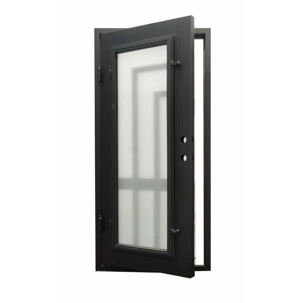 Oslo 3 ft. x 6 ft. 8 in. Exterior Single Wrought Iron Prehung Door