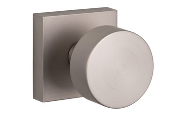 Zurich Square Knob - Satin Nickel