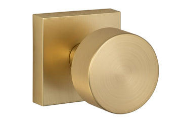 Zurich Square Knob - Satin Nickel