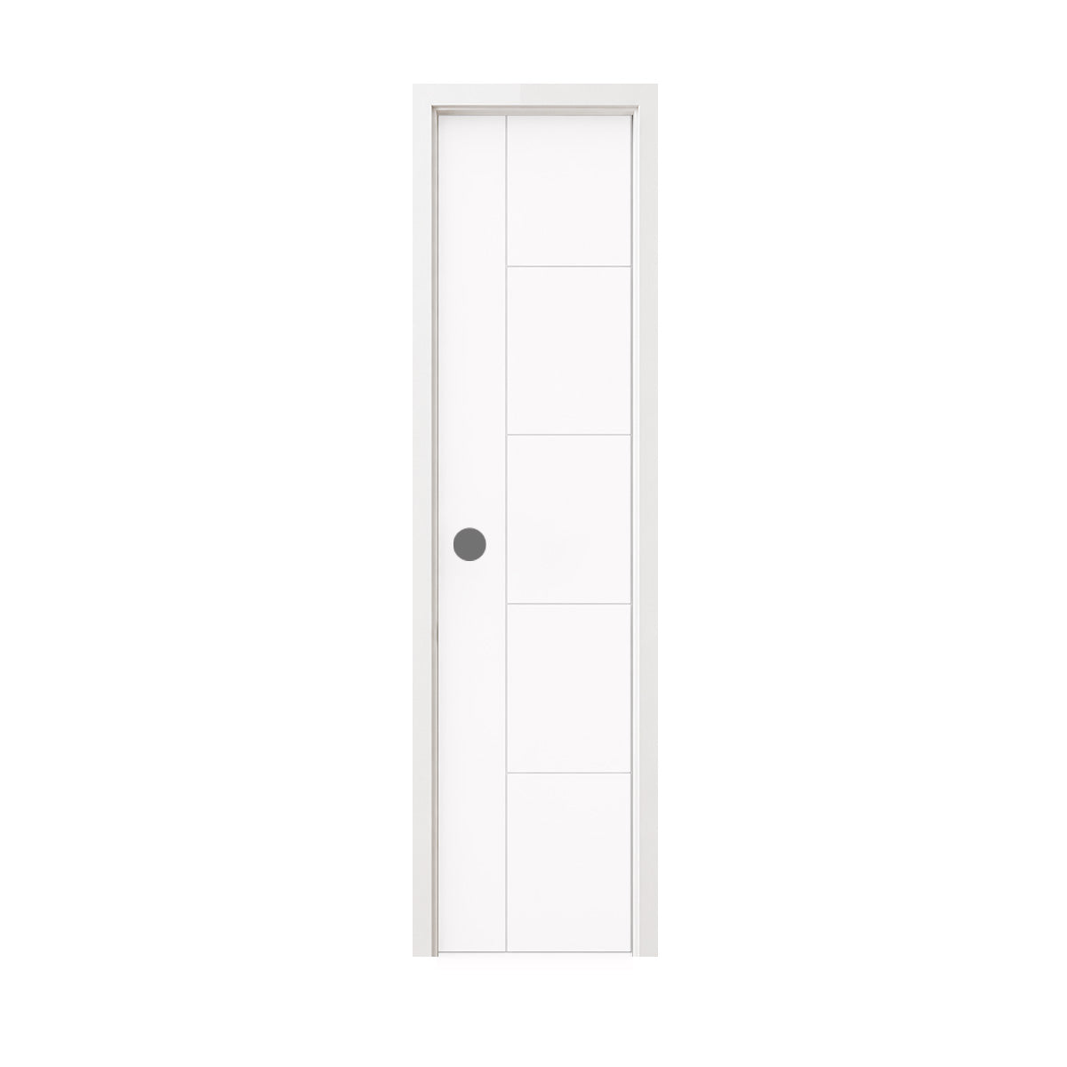 18 in. x 80 in. Berkley Honeycomb Core Primed White MDF Prehung Interior Door