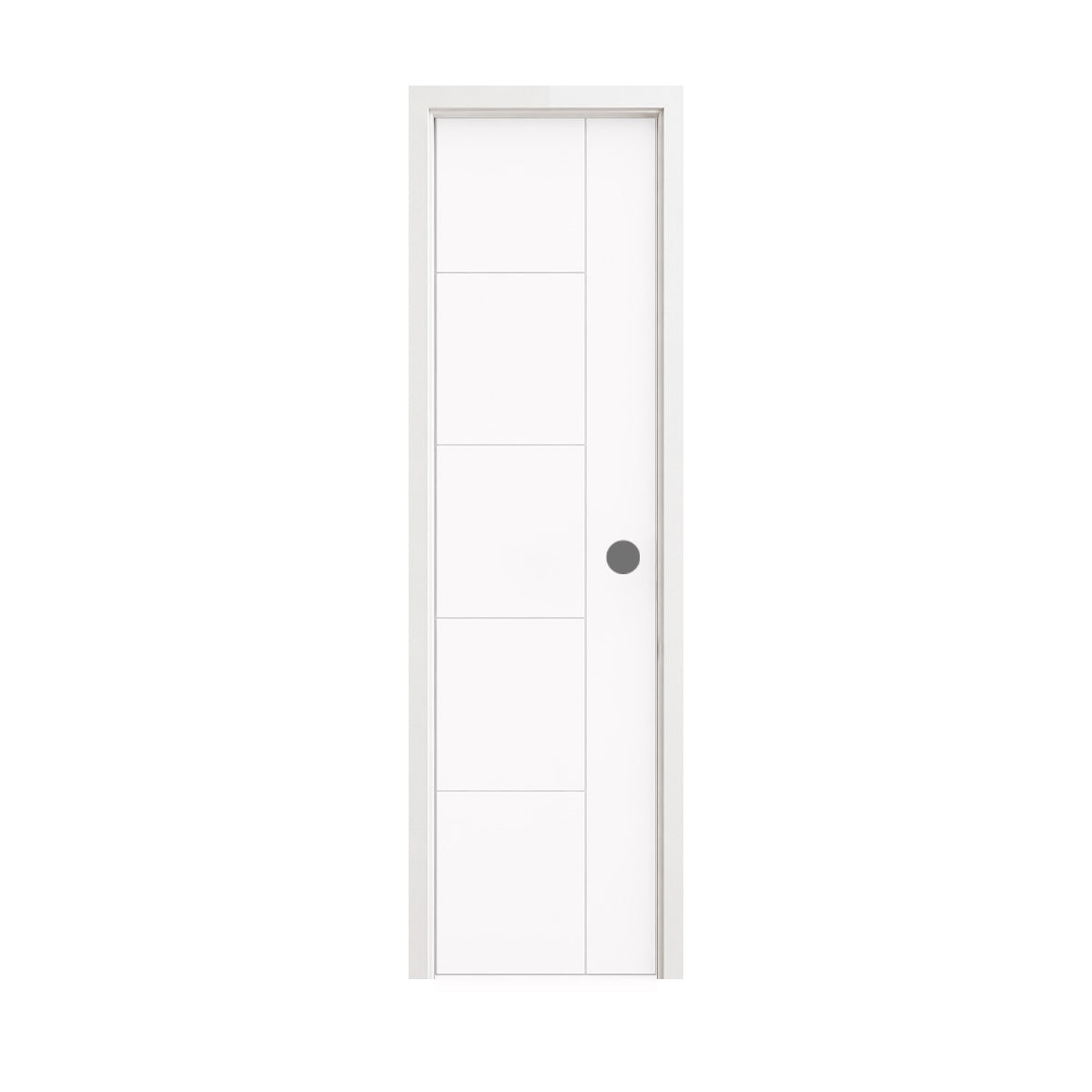 20 in. x 80 in. Berkley Honeycomb Core Primed White MDF Prehung Interior Door