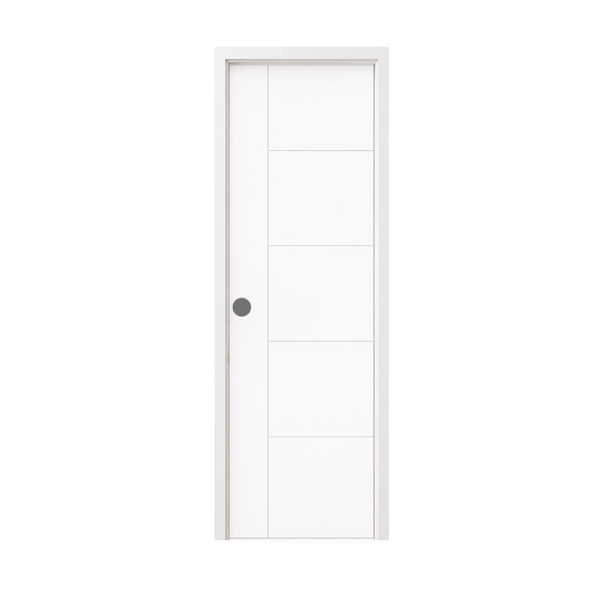 24 in. x 80 in. Berkley Honeycomb Core Primed White MDF Prehung Interior Door