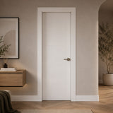 26 in. x 80 in. Berkley Honeycomb Core Primed White MDF Prehung Interior Door