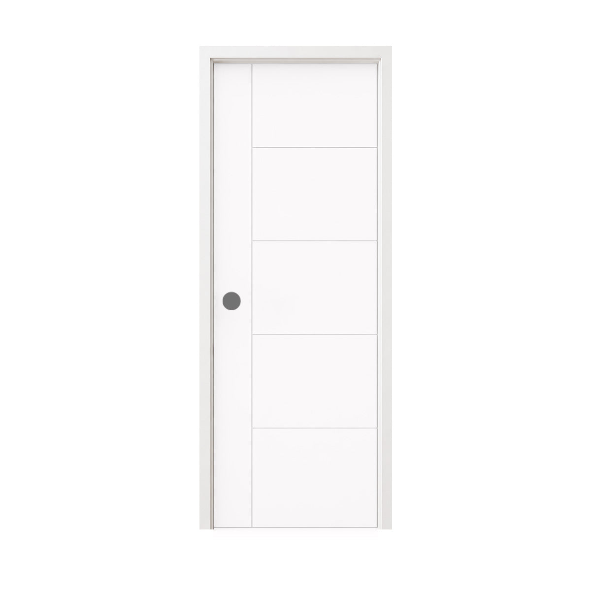 28 in. x 80 in. Berkley Honeycomb Core Primed White MDF Prehung Interior Door
