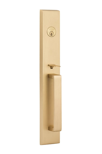 Vail Handleset - Satin Brass